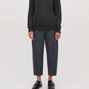 Twisted Seam Wool Trousers